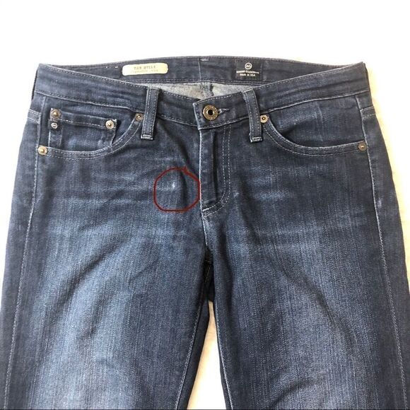 ADRIANO GOLDSHMIED THE‎ STILT CIGARETTE JEAN sz 26R - Picture 14 of 14